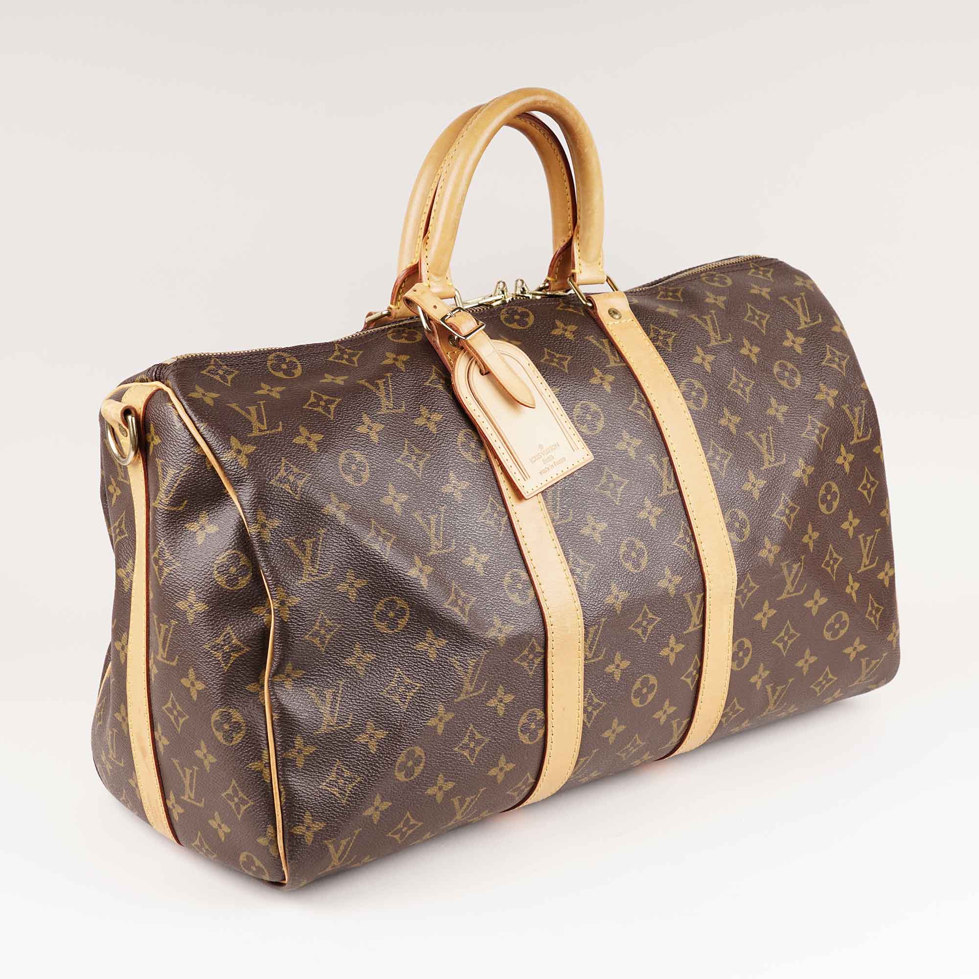 Keepall 45 Bandoulière - LOUIS VUITTON - Affordable Luxury image