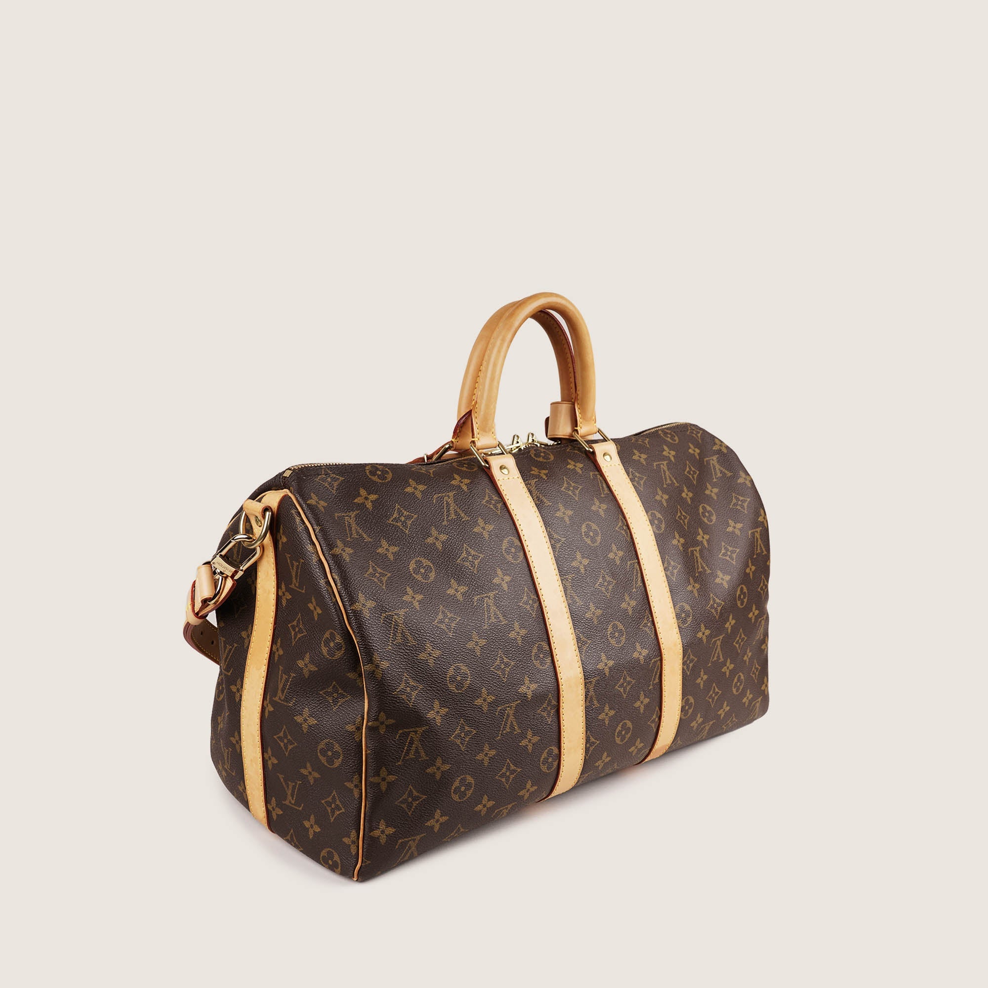 Keepall 45 Monogram Bandoulière - LOUIS VUITTON - Affordable Luxury