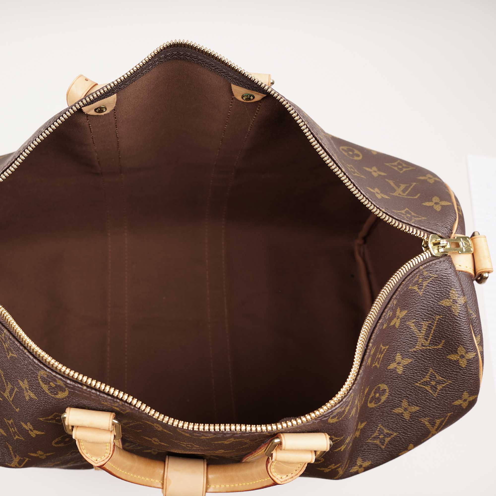 Keepall 45 Monogram Bandoulière - LOUIS VUITTON - Affordable Luxury image