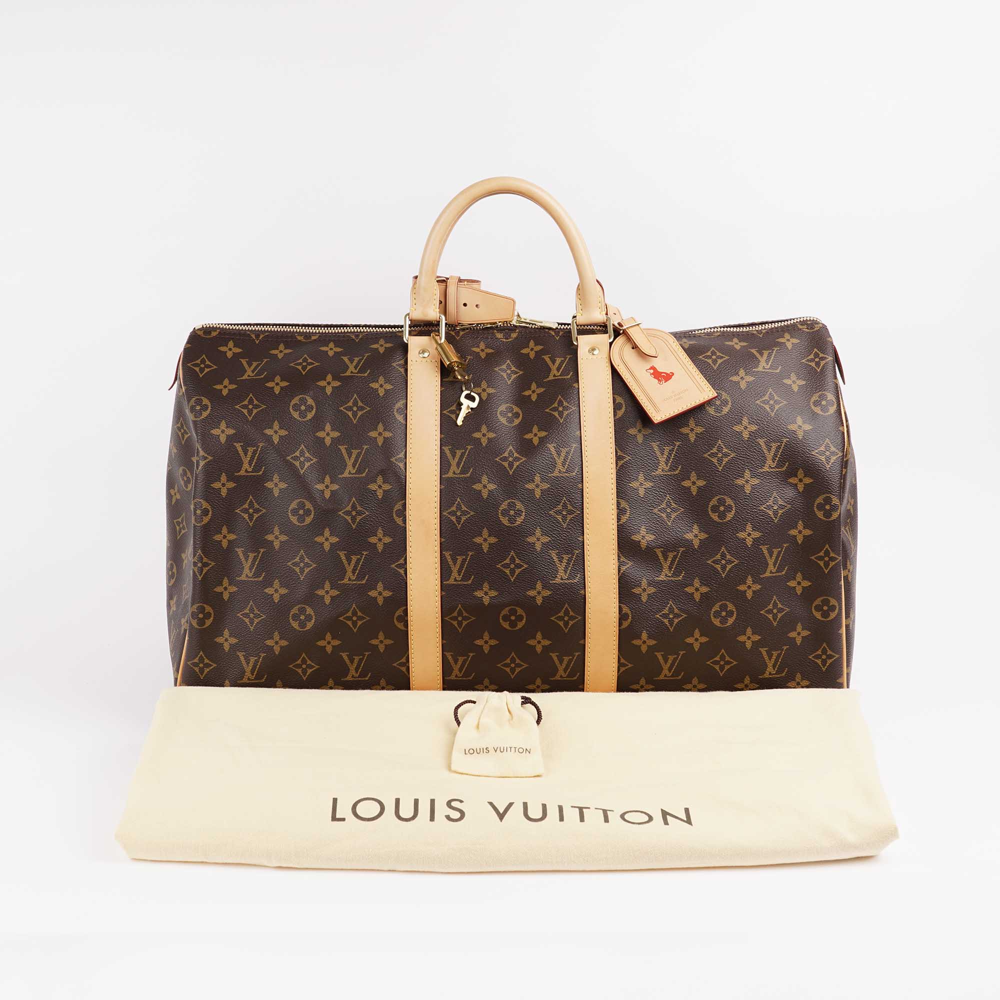 Keepall 50 Bag - LOUIS VUITTON - Affordable Luxury image