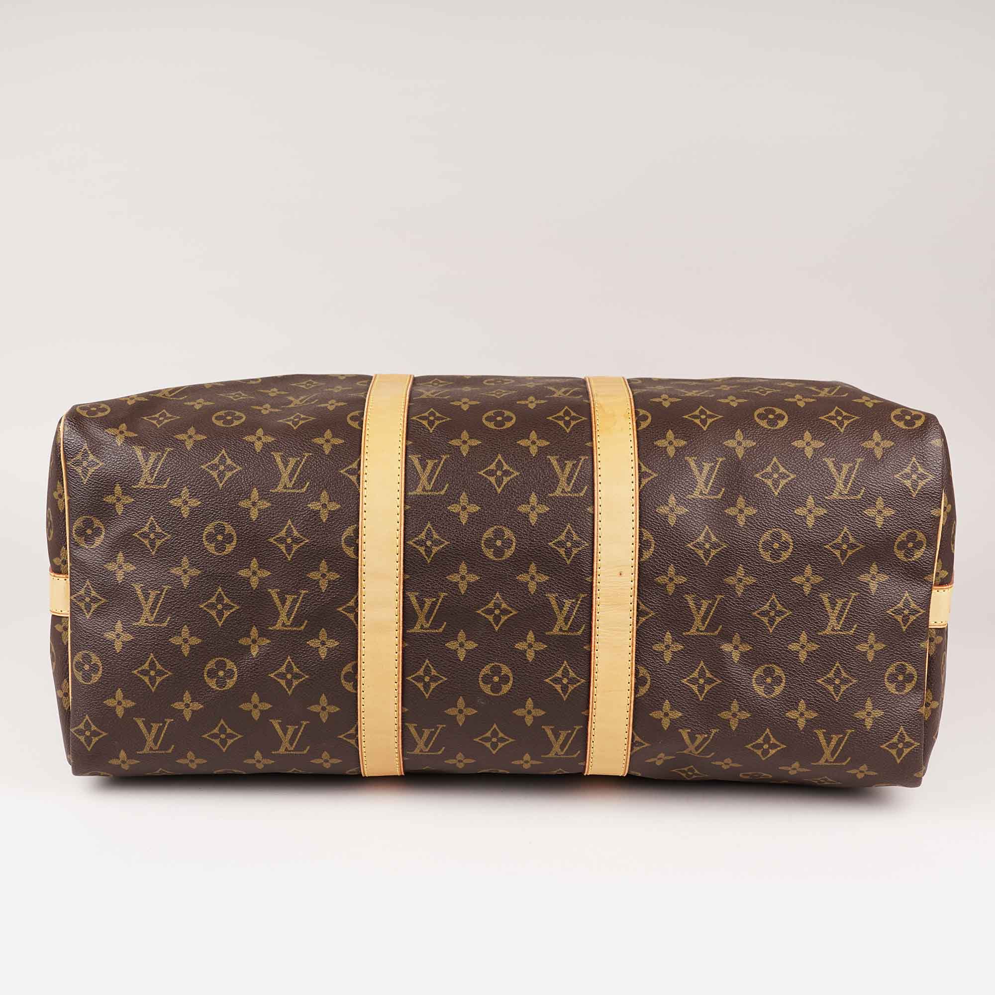 Keepall 50 Bandoulière - LOUIS VUITTON - Affordable Luxury image