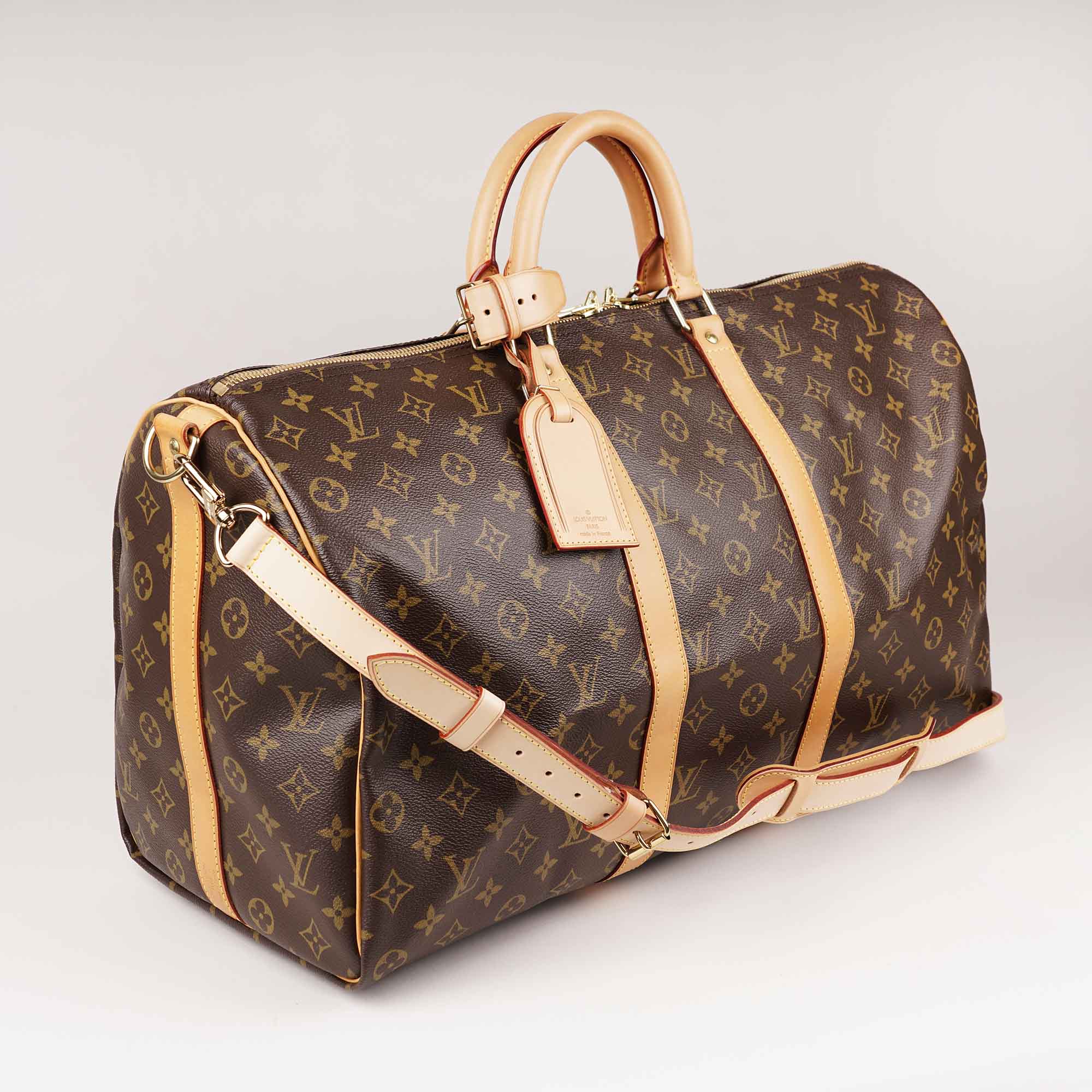 Keepall 50 Bandoulière - LOUIS VUITTON - Affordable Luxury image