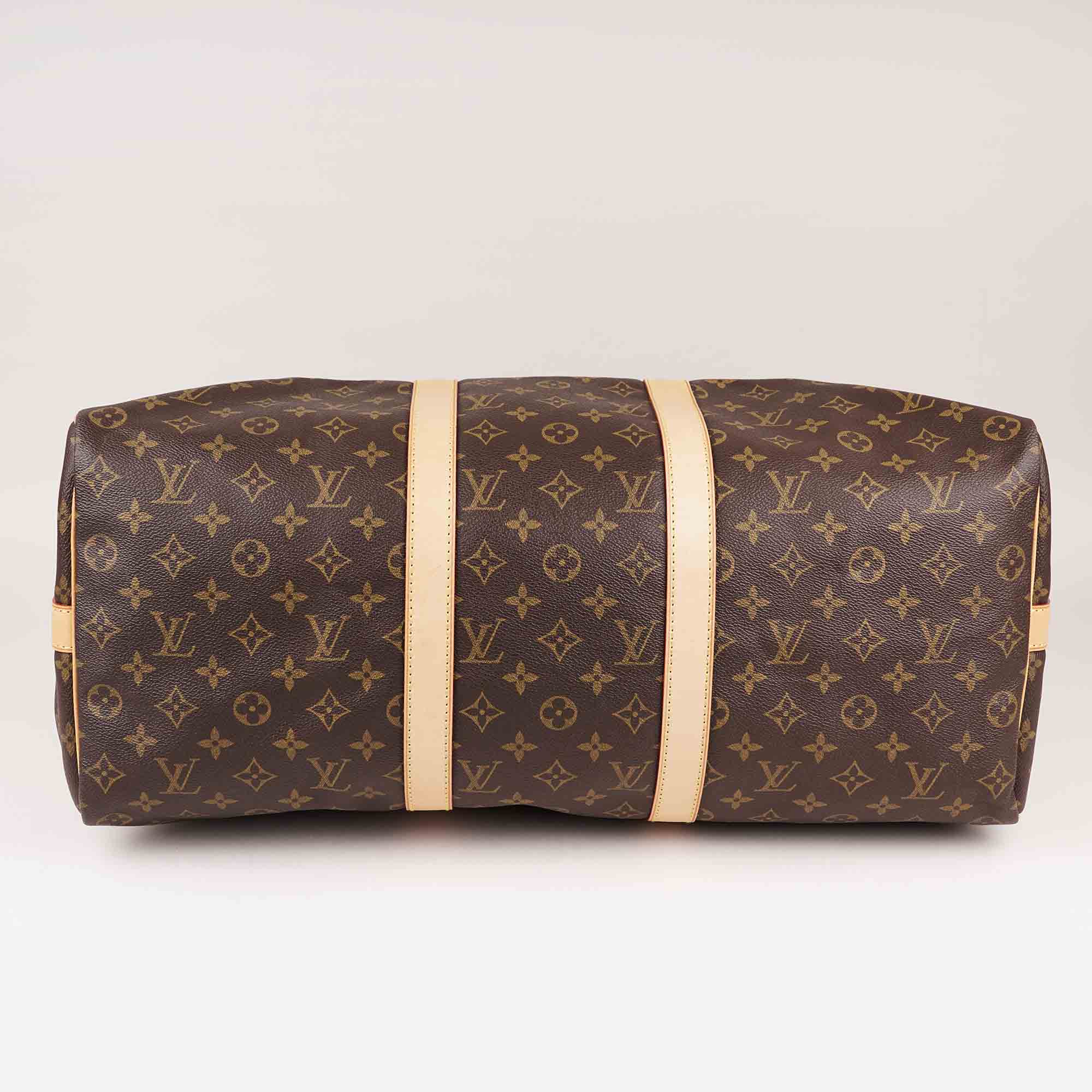 Keepall 50 Bandoulière - LOUIS VUITTON - Affordable Luxury image