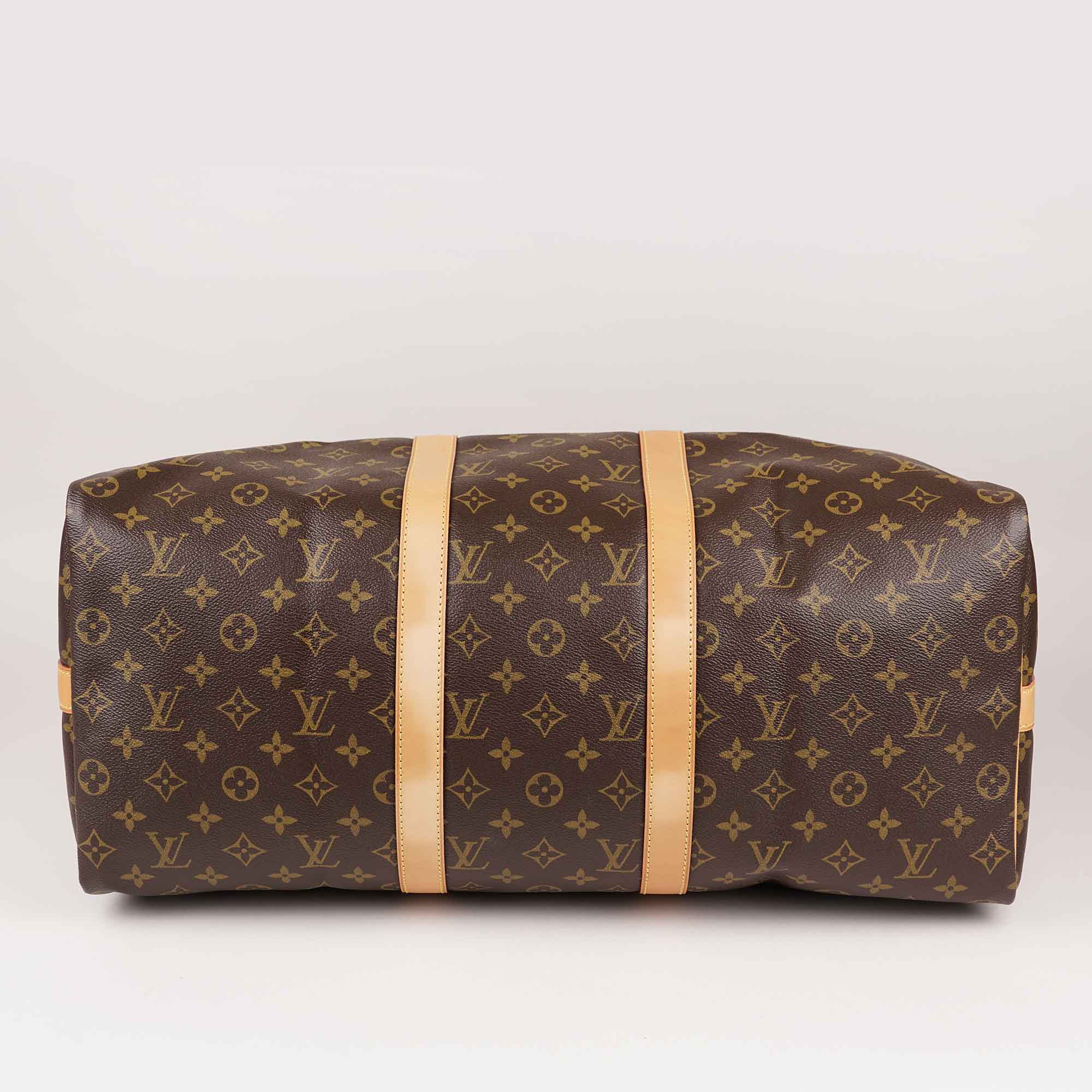 Keepall 50 Bandoulière - LOUIS VUITTON - Affordable Luxury image