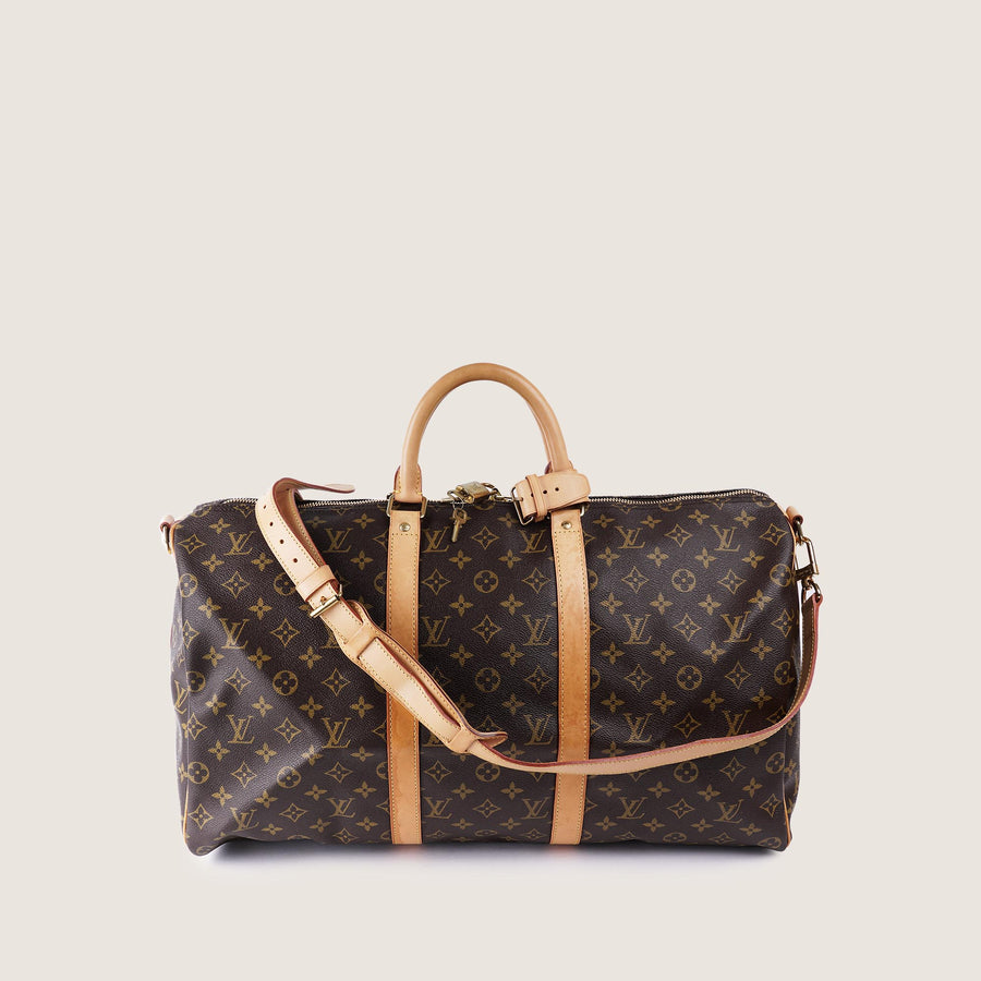 Keepall 50 Bandoulière Bag - LOUIS VUITTON - Affordable Luxury