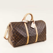 Keepall 50 Bandoulière Bag - LOUIS VUITTON - Affordable Luxury thumbnail image