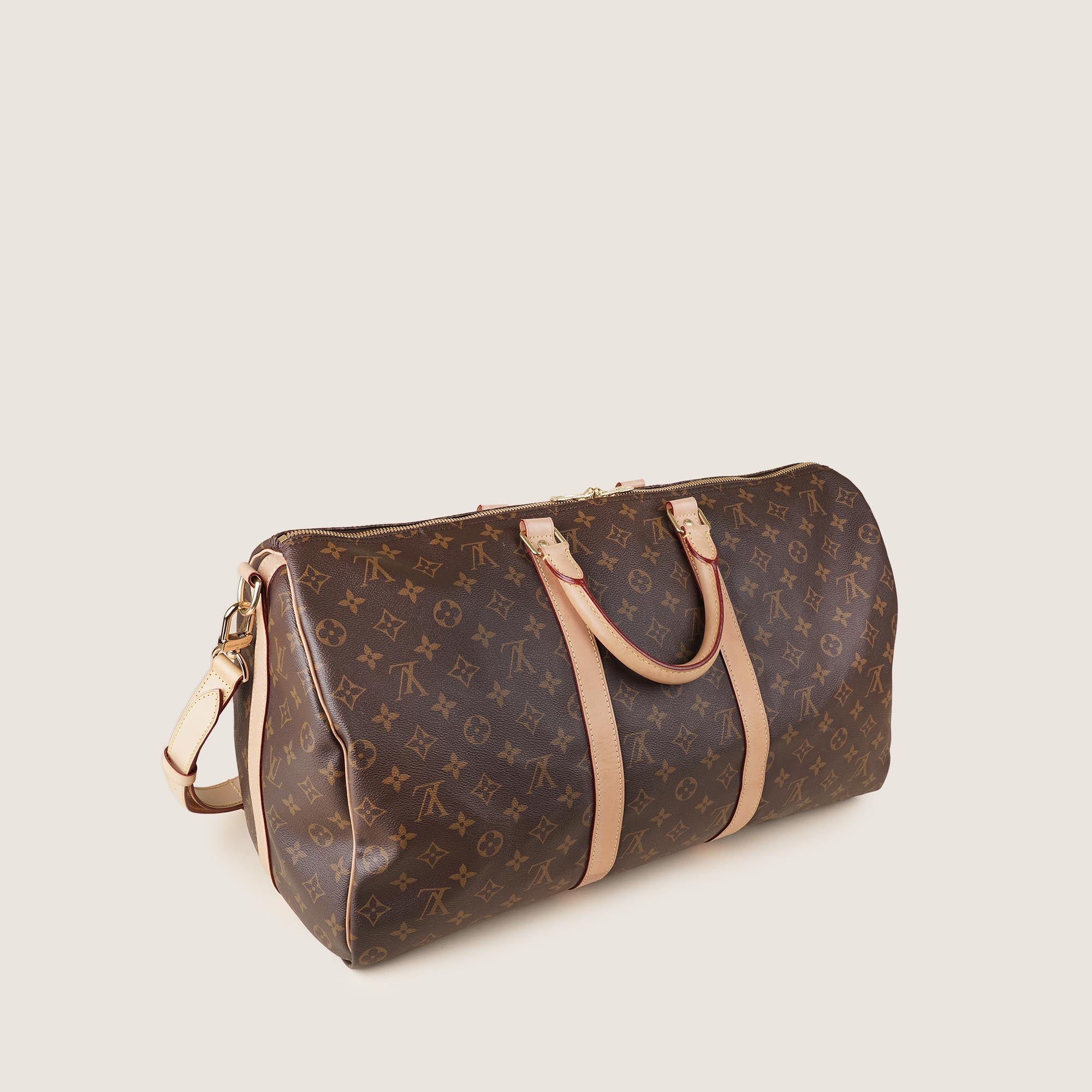 Keepall 50 Bandoulière Duffle Bag - LOUIS VUITTON - Affordable Luxury
