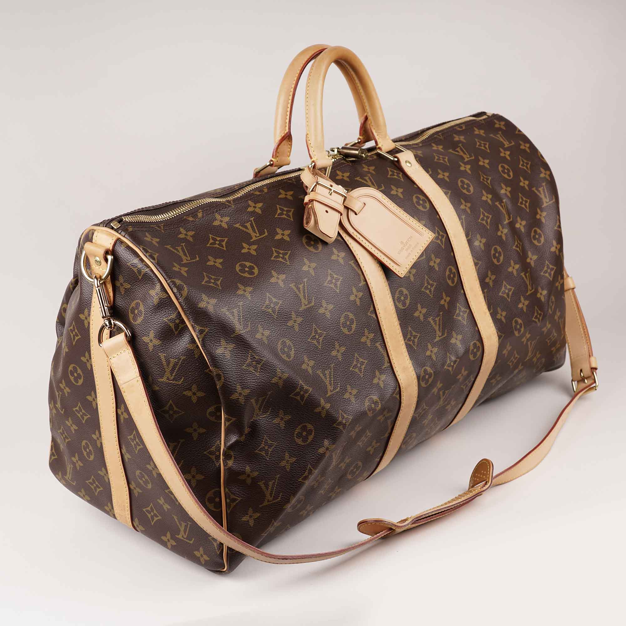 Keepall 55 Bandoulière - LOUIS VUITTON - Affordable Luxury image
