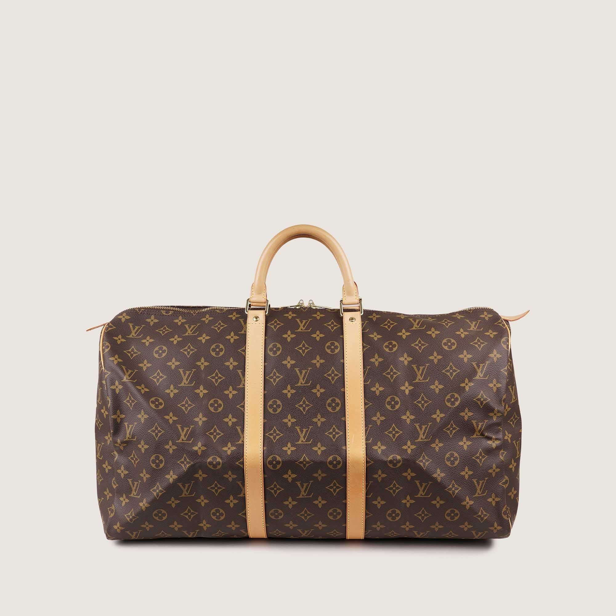 Keepall 55 Bandoulière - LOUIS VUITTON - Affordable Luxury