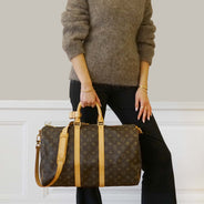 Keepall Bandoulière 45 - LOUIS VUITTON - Affordable Luxury thumbnail image