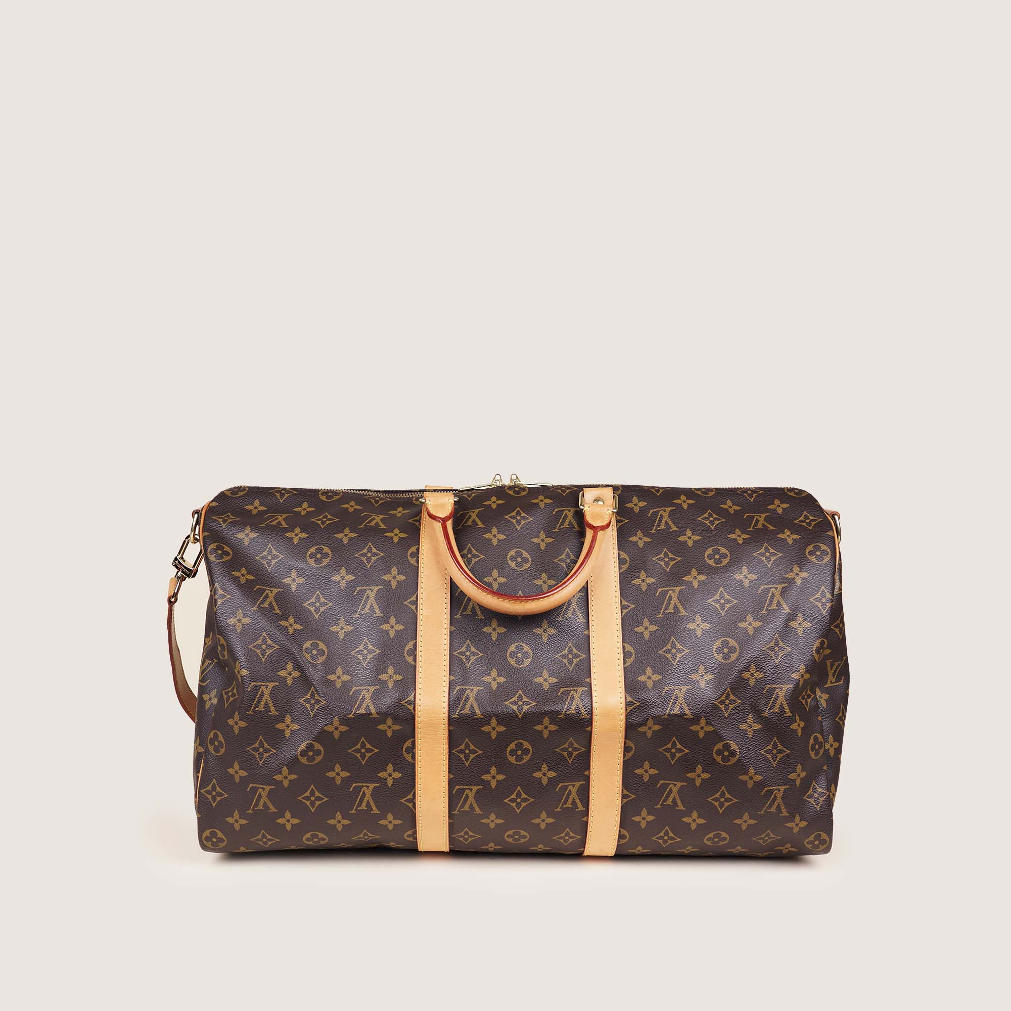 Keepall Bandoulière 50 - LOUIS VUITTON - Affordable Luxury image