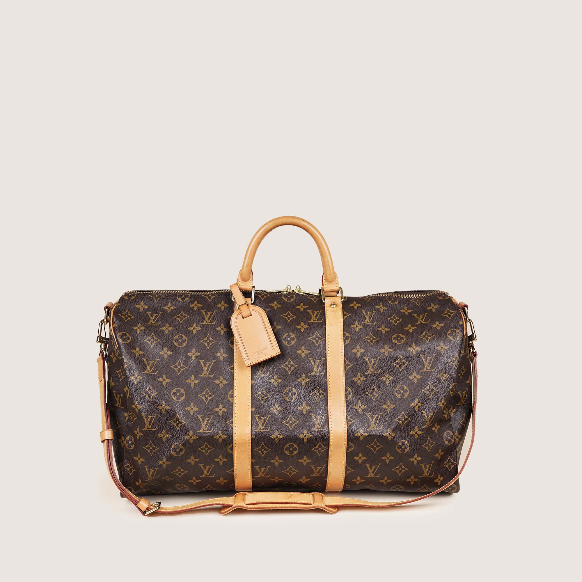 Keepall Bandoulière 50 - LOUIS VUITTON - Affordable Luxury image