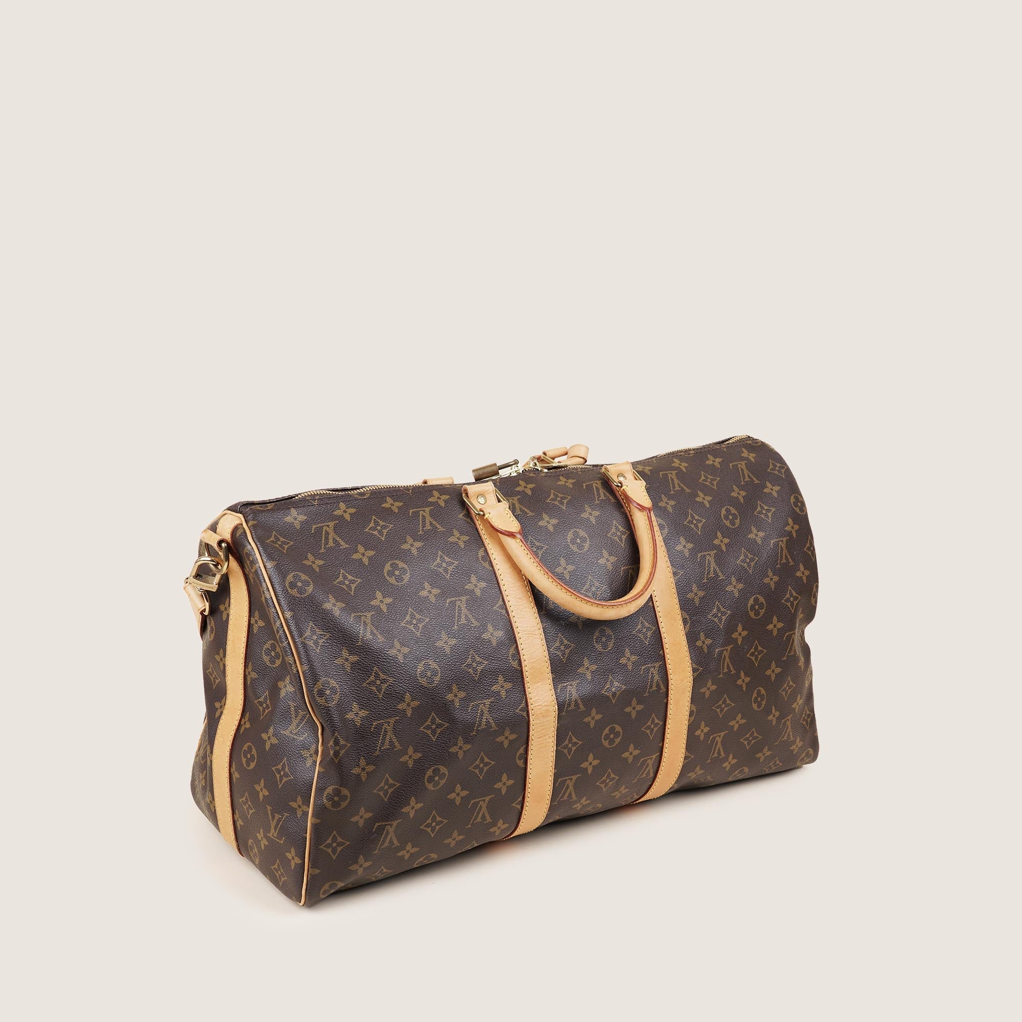 Keepall Bandoulière 50 Bag - LOUIS VUITTON - Affordable Luxury image