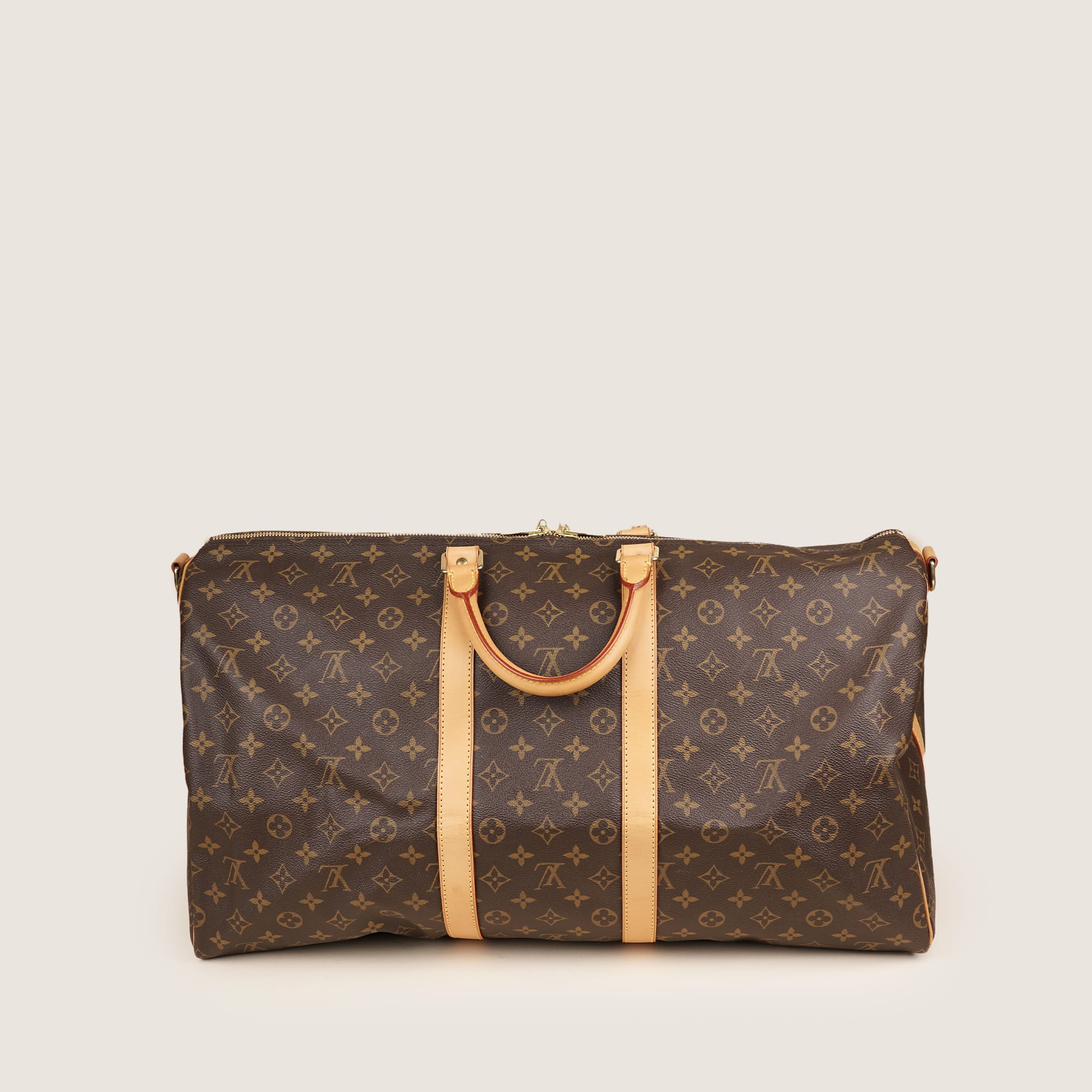 Keepall Bandoulière 55 - LOUIS VUITTON - Affordable Luxury image