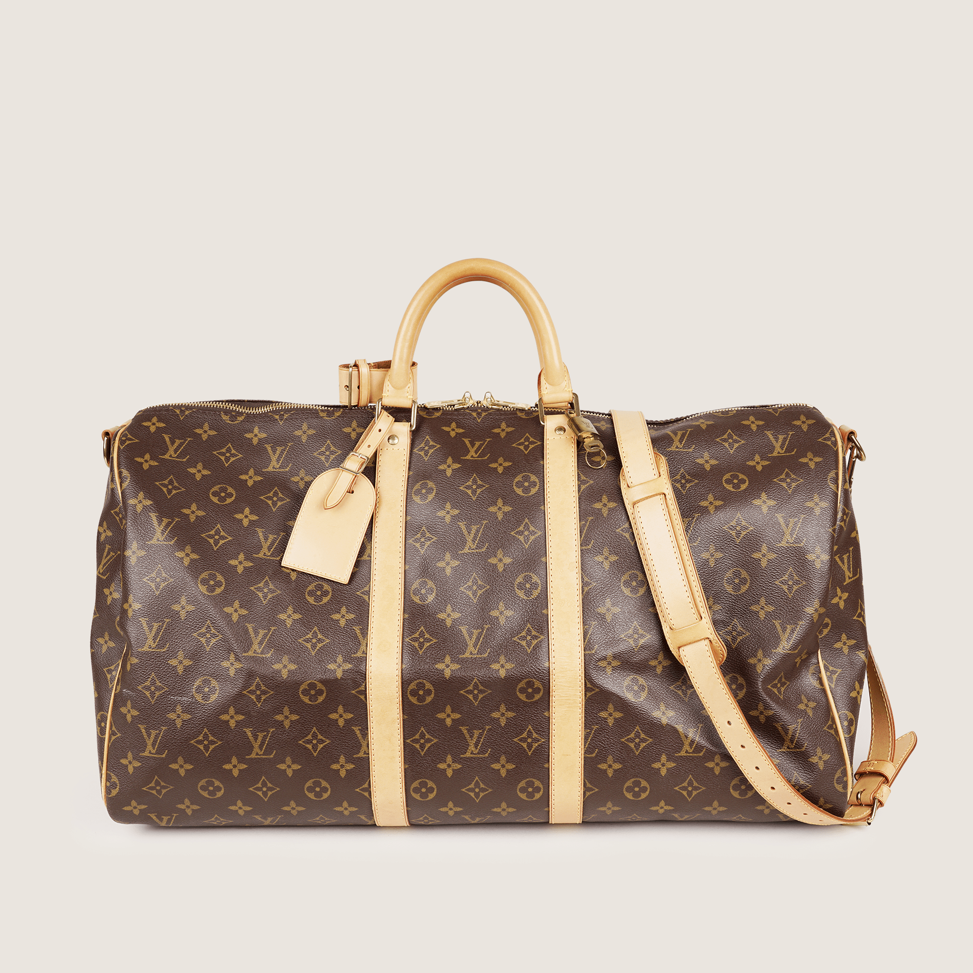 Keepall Bandoulière 55 - LOUIS VUITTON - Affordable Luxury