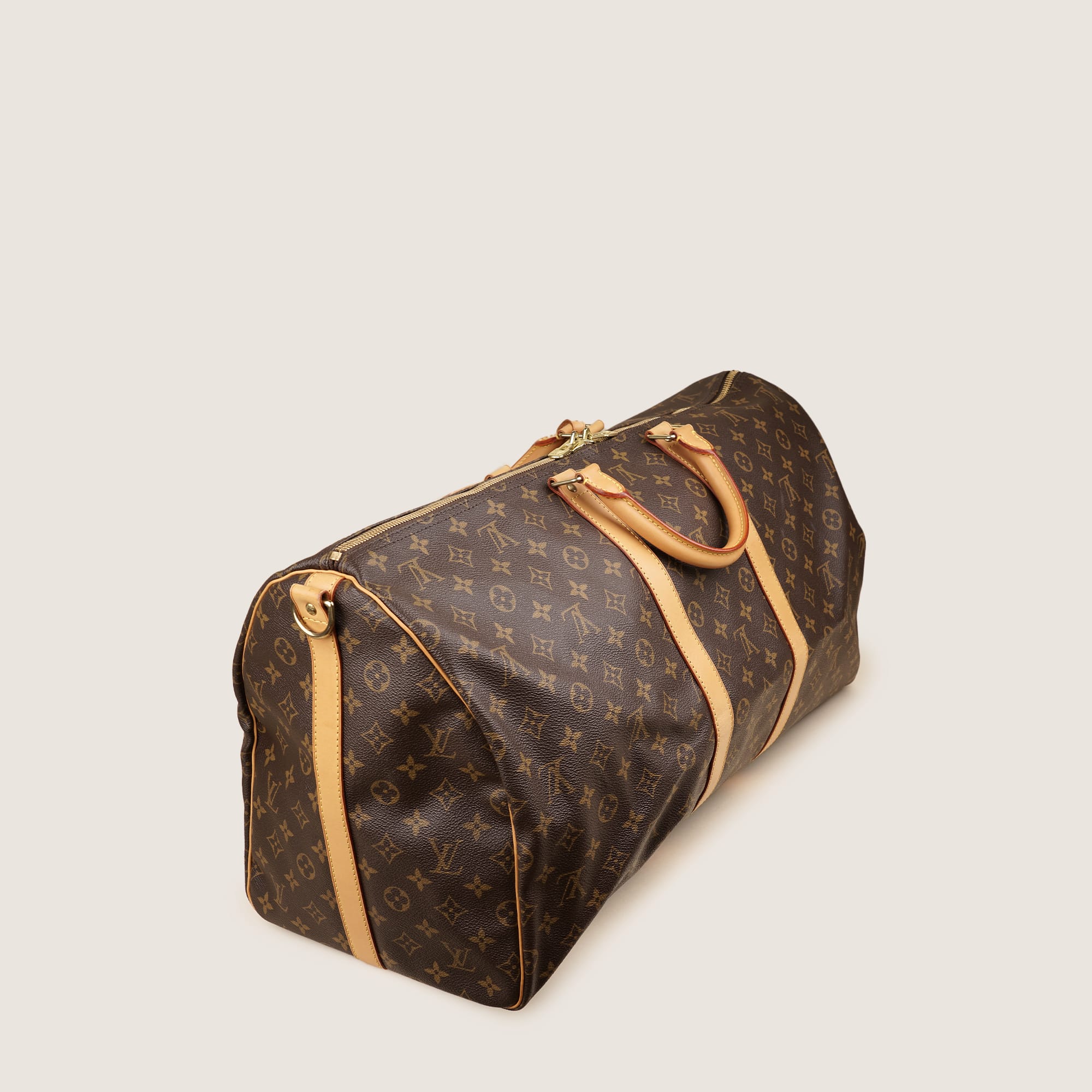 Keepall Bandoulière 55 - LOUIS VUITTON - Affordable Luxury image