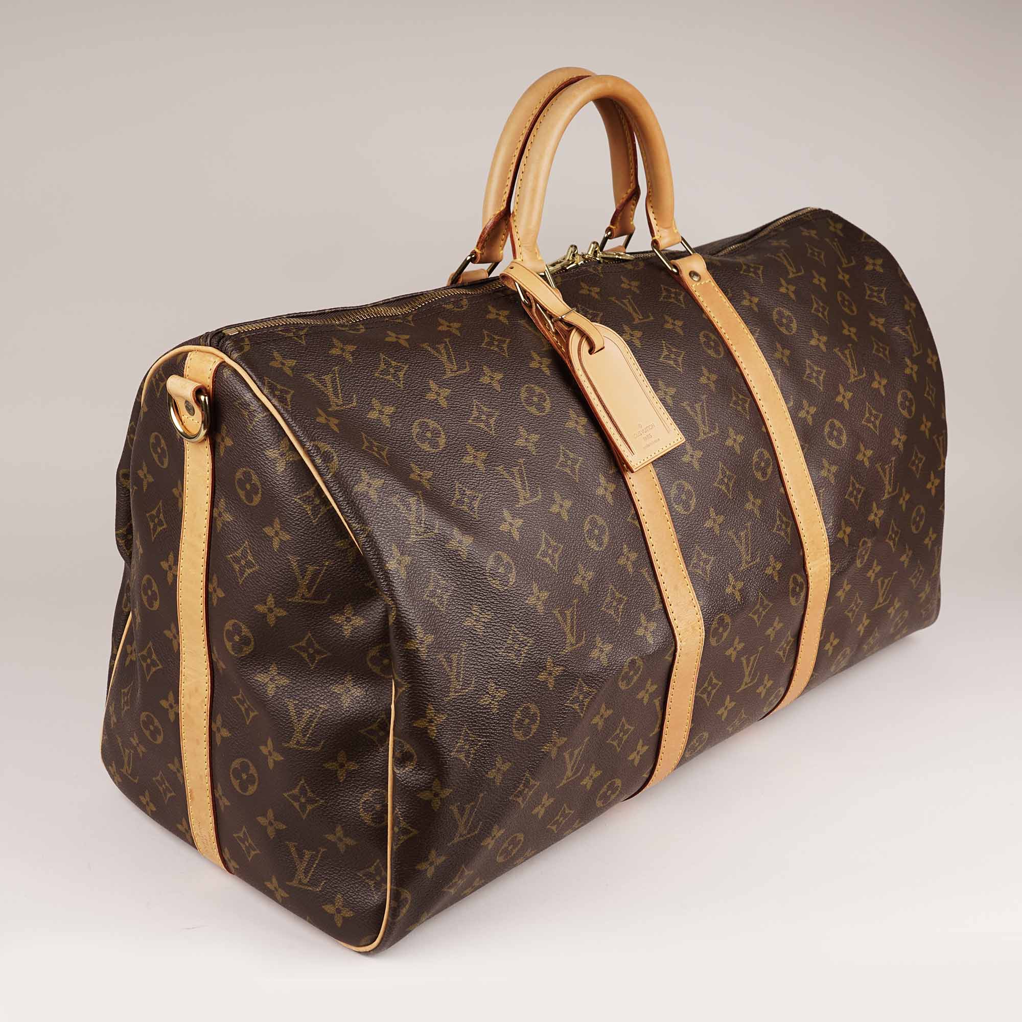 Keepall Bandoulière 55 Bag - LOUIS VUITTON - Affordable Luxury image