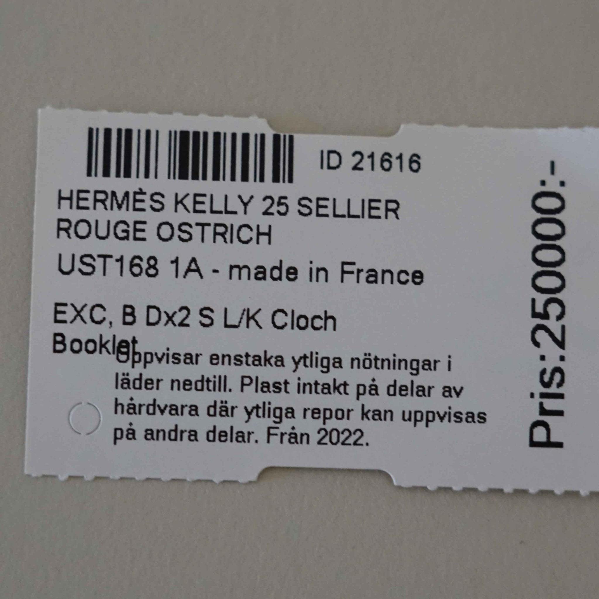 Kelly 25 Handbag - HERMÈS - Affordable Luxury image