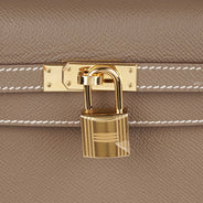 Kelly II Sellier 25 Handbag - HERMÈS - Affordable Luxury thumbnail image