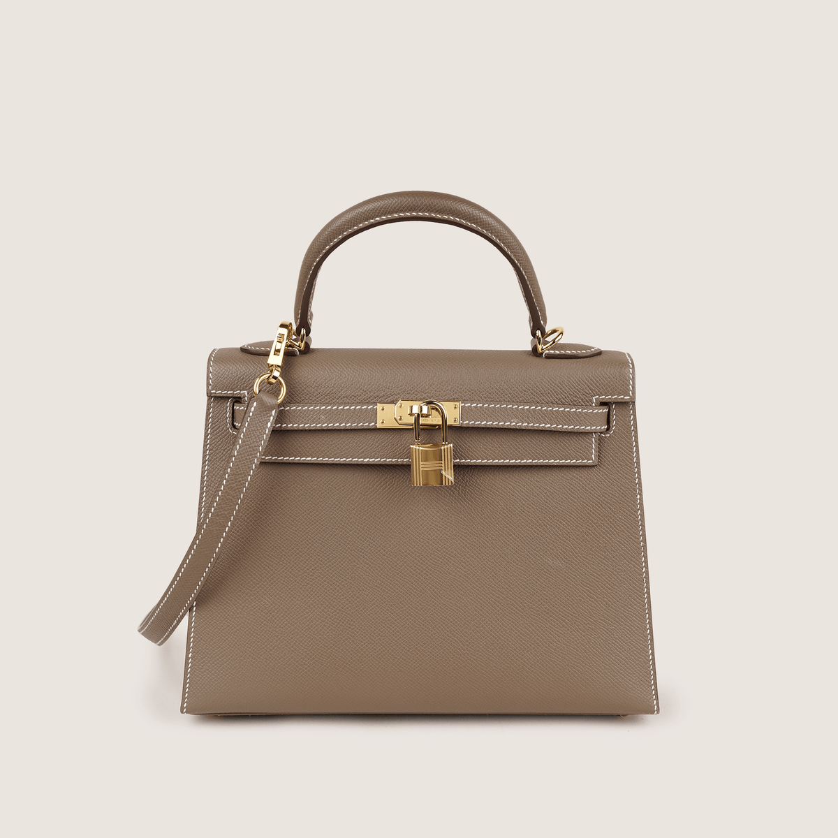 Kelly II Sellier 25 Handbag - HERMÈS - Affordable Luxury