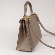 Kelly II Sellier 25 Handbag Etoupe - HERMÈS - Affordable Luxury thumbnail image