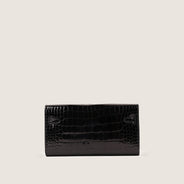 Kelly To Go Wallet Alligator - HERMÈS - Affordable Luxury thumbnail image
