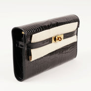 Kelly To Go Wallet Alligator - HERMÈS - Affordable Luxury thumbnail image