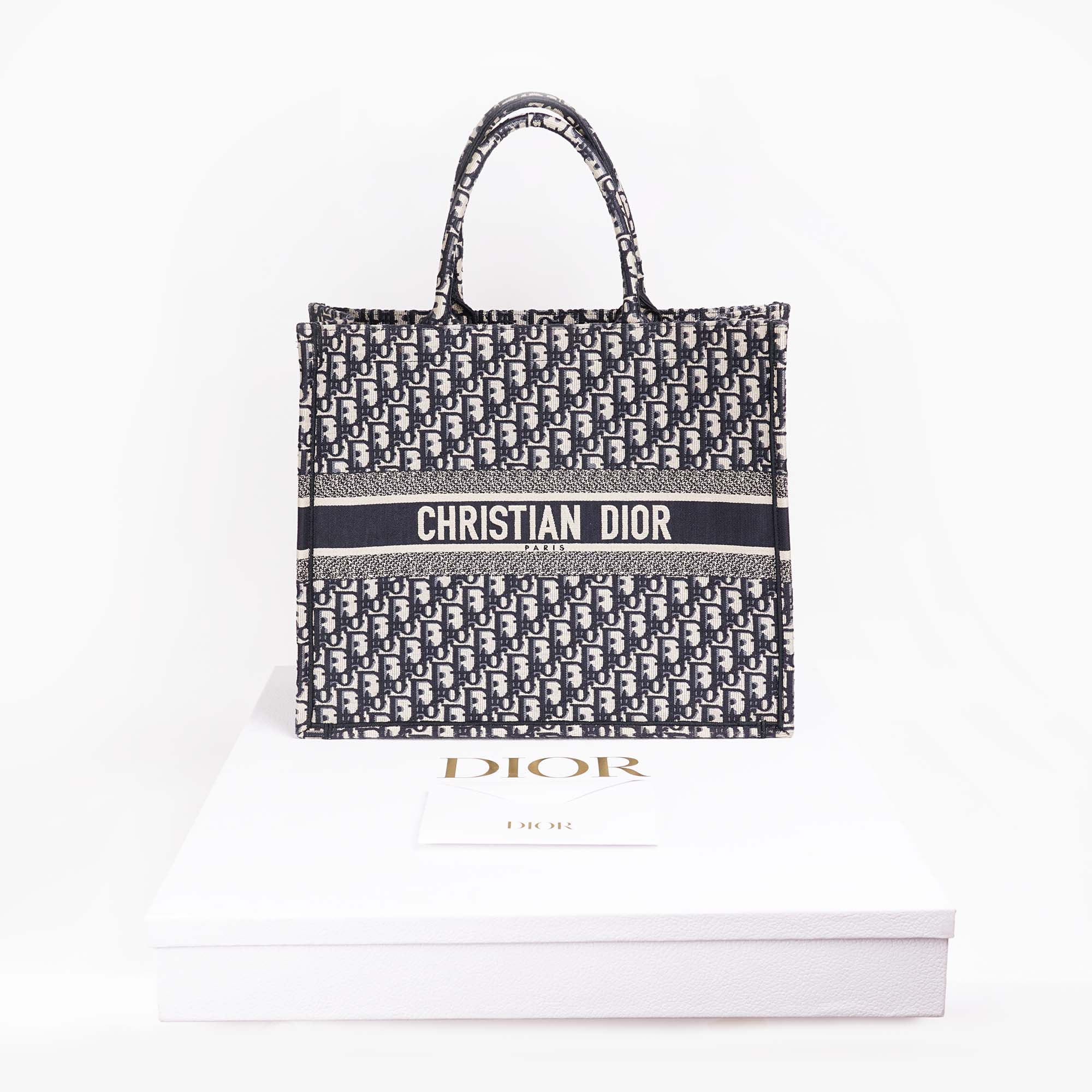 Large Book Tote - CHRISTIAN DIOR - Affordable Luxury image