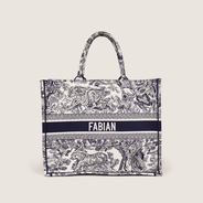 Large Book Tote - CHRISTIAN DIOR - Affordable Luxury thumbnail image