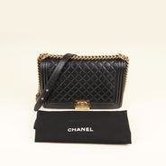 Large Boy Flap Bag - CHANEL - Affordable Luxury thumbnail image