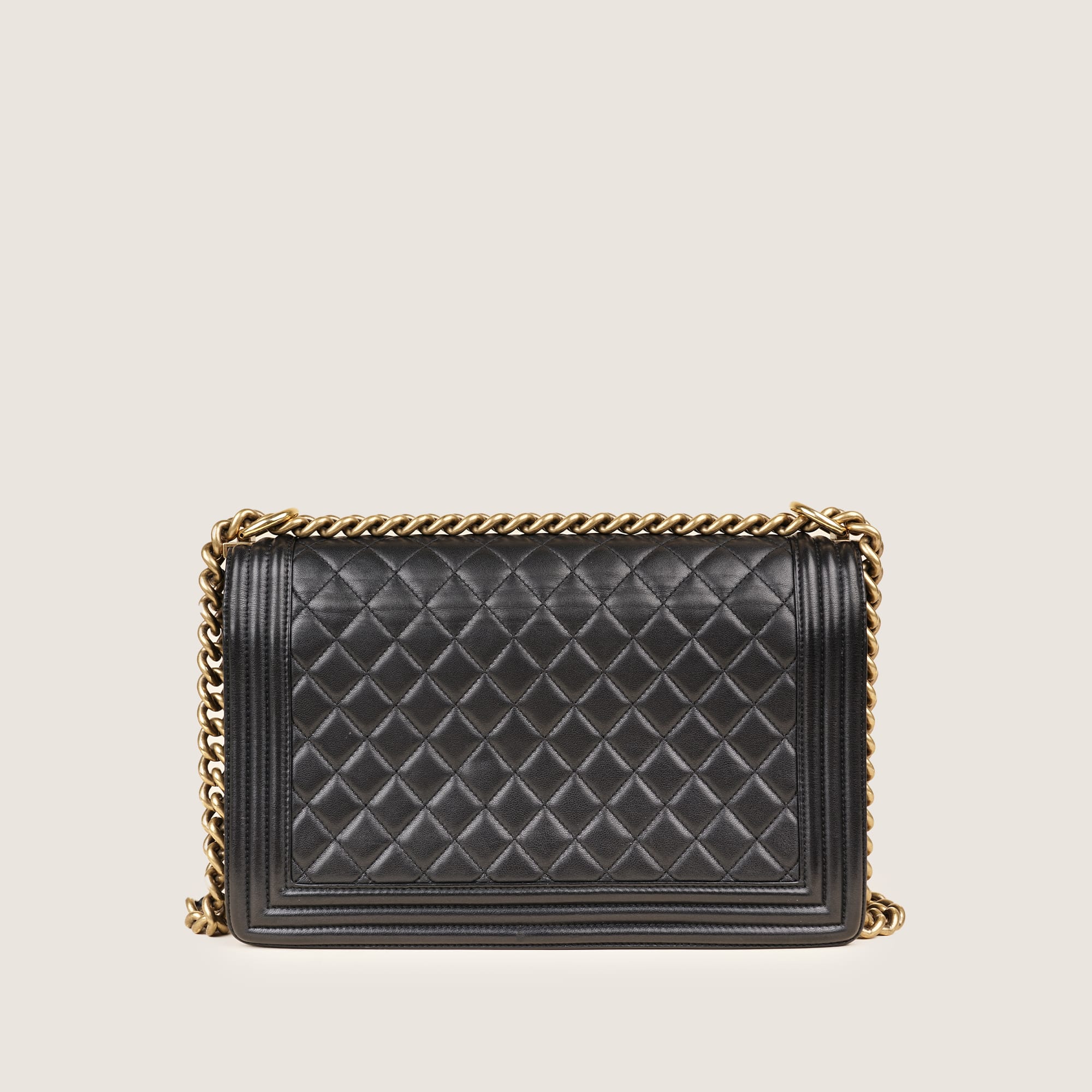 Large Boy Flap Bag - CHANEL - Affordable Luxury image