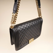 Large Boy Flap Bag - CHANEL - Affordable Luxury thumbnail image