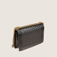 Large Boy Flap Bag - CHANEL - Affordable Luxury thumbnail image