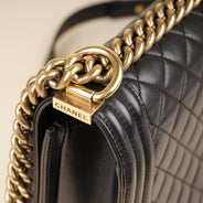 Large Boy Flap Bag - CHANEL - Affordable Luxury thumbnail image