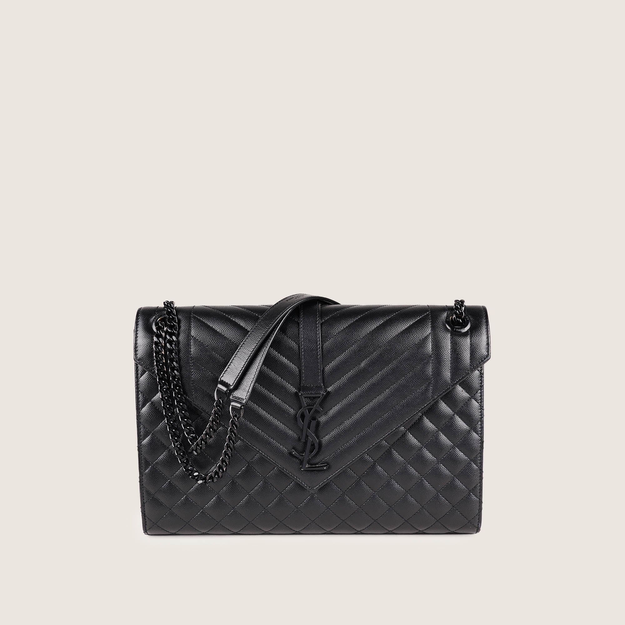 Large Envelope Shoulder Bag - SAINT LAURENT - Affordable Luxury