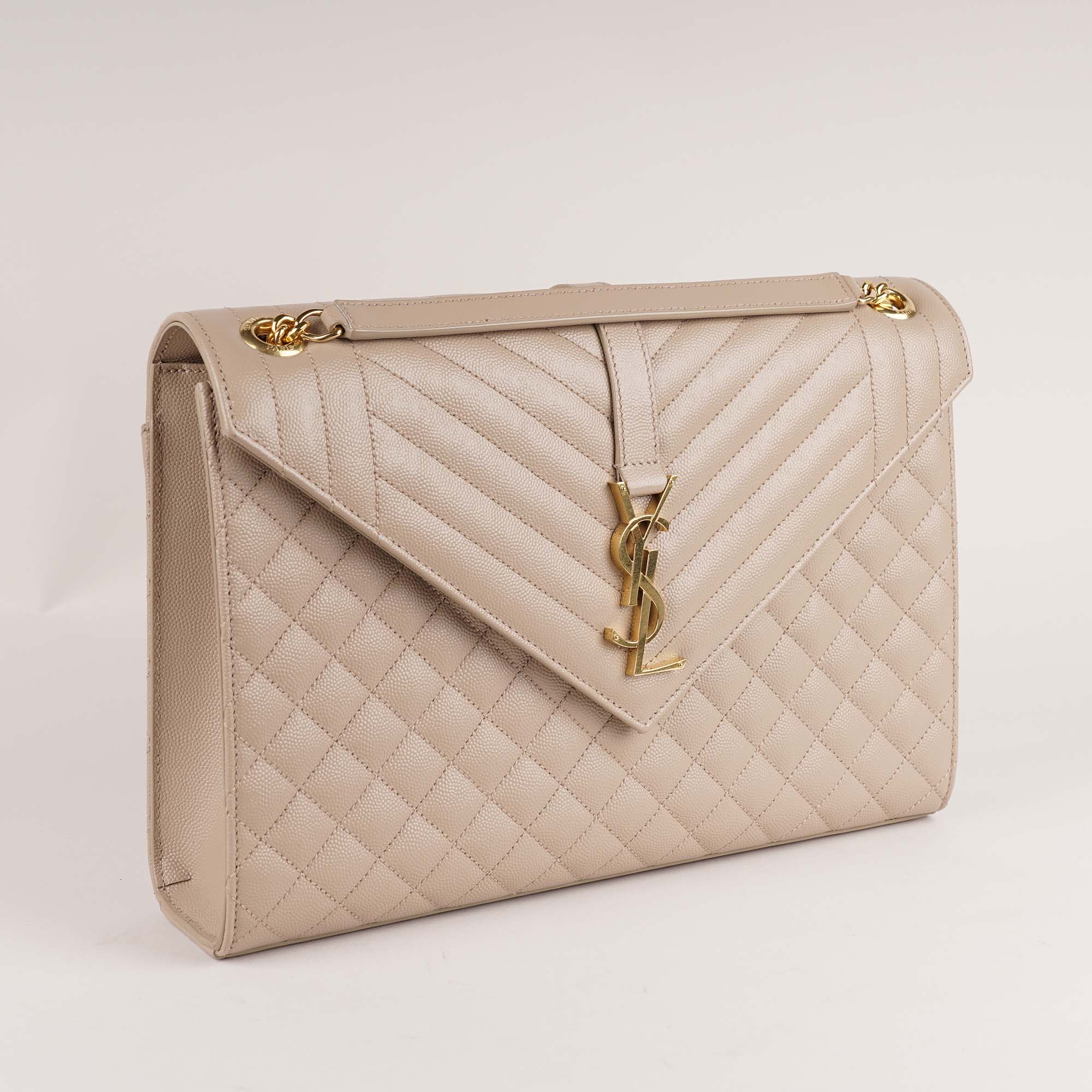 Large Envelope Shoulder Bag - SAINT LAURENT - Affordable Luxury image