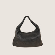 Large Intrecciatio Hobo Bag - BOTTEGA VENETA - Affordable Luxury thumbnail image