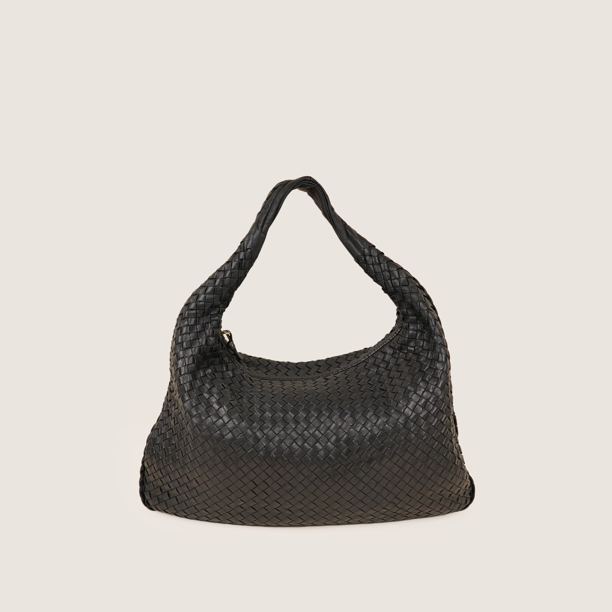 Large Intrecciatio Hobo Bag - BOTTEGA VENETA - Affordable Luxury image