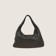 Large Intrecciatio Hobo Bag - BOTTEGA VENETA - Affordable Luxury thumbnail image