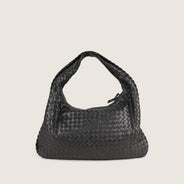 Large Intrecciatio Hobo Bag - BOTTEGA VENETA - Affordable Luxury thumbnail image