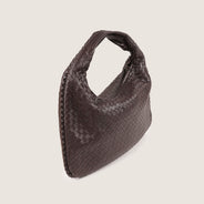 Large Intrecciato Hobo Bag - BOTTEGA VENETA - Affordable Luxury thumbnail image