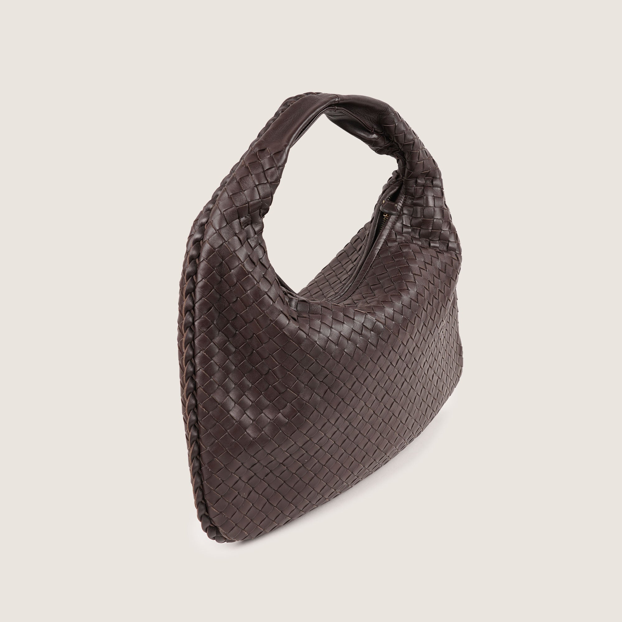 Large Intrecciato Hobo Bag - BOTTEGA VENETA - Affordable Luxury