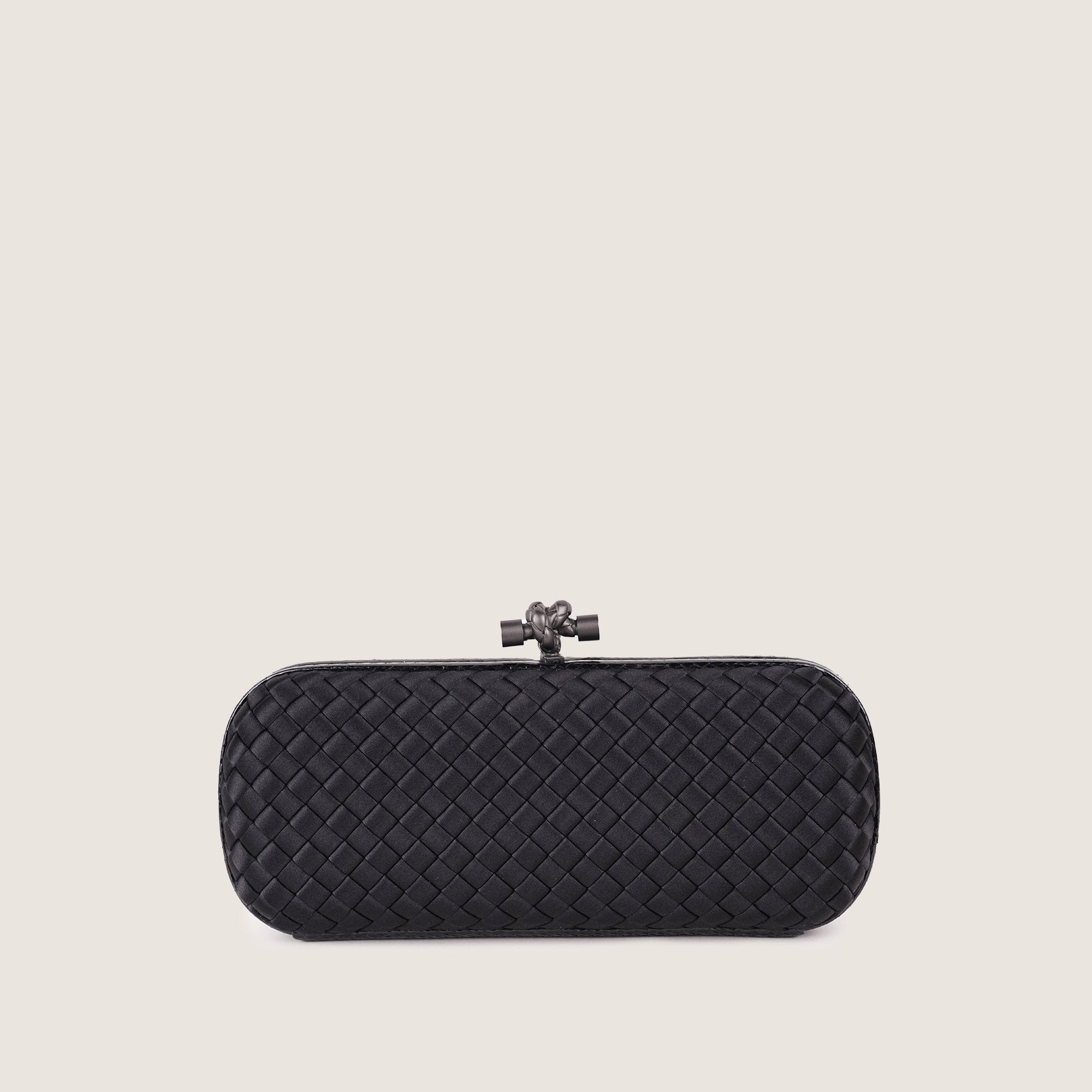 Large Knot Silk Clutch - BOTTEGA VENETA - Affordable Luxury