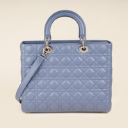 Large Lady Dior Handbag - CHRISTIAN DIOR - Affordable Luxury thumbnail image