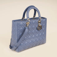 Large Lady Dior Handbag - CHRISTIAN DIOR - Affordable Luxury thumbnail image