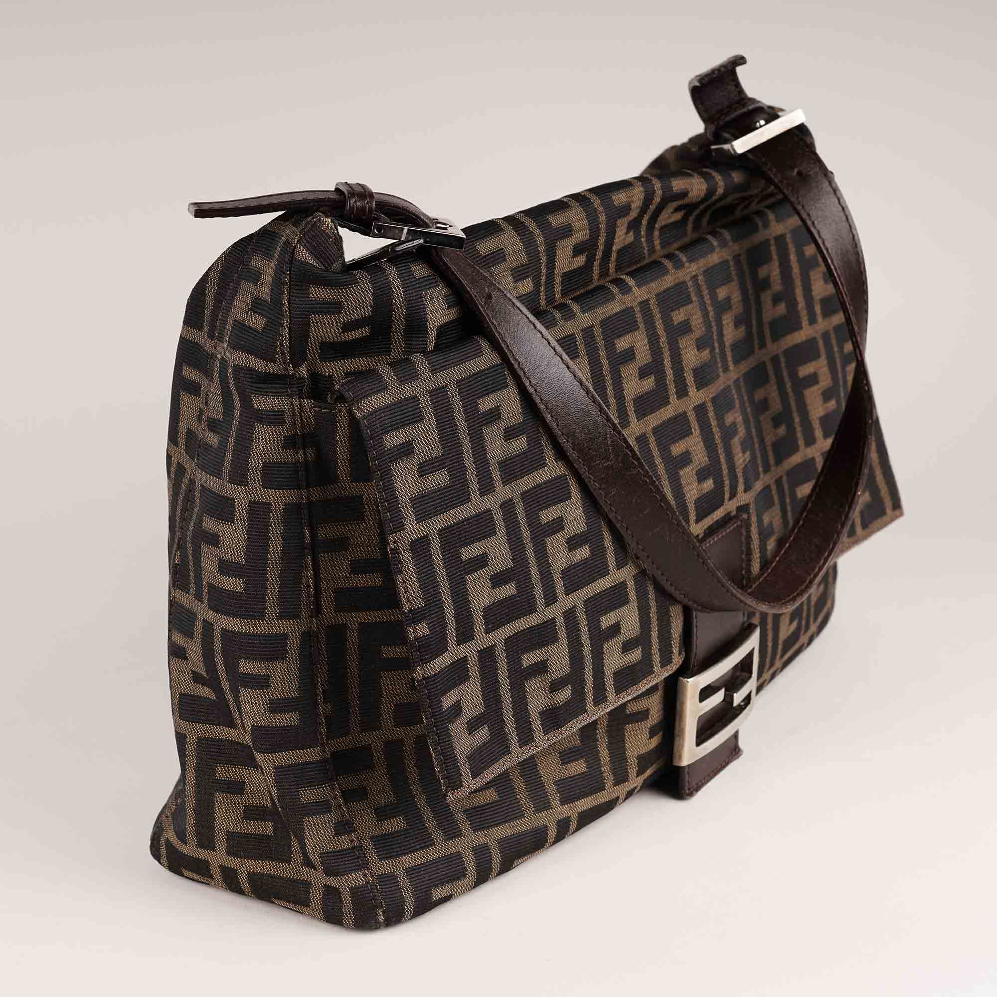 Large Mama Baguette Shoulder Bag - FENDI - Affordable Luxury image