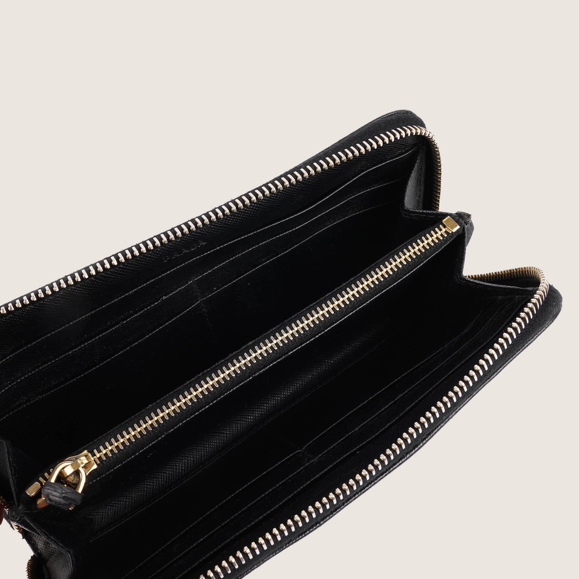 Large Saffiano Wallet - PRADA - Affordable Luxury image