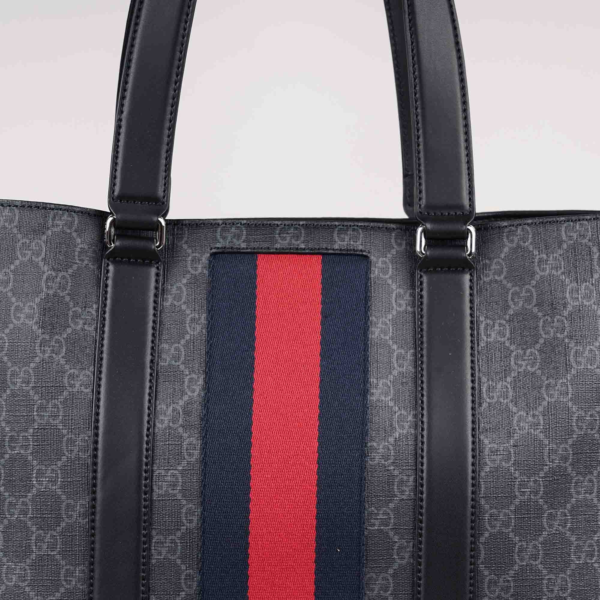Large Web Tote - GUCCI - Affordable Luxury image