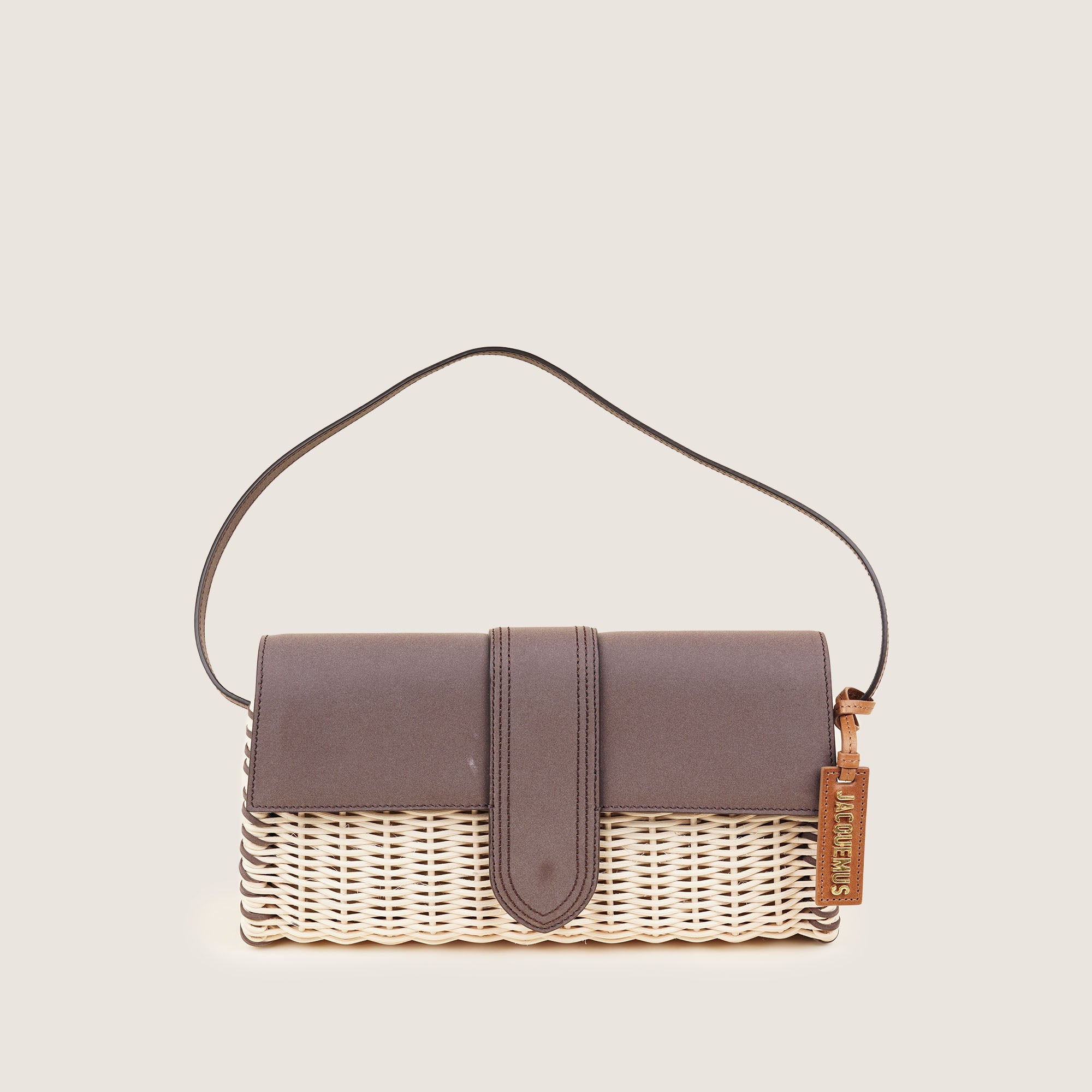 Le Bambino Long Osier Flap - JACQUEMUS - Affordable Luxury