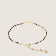 Leather Chain Choker - CHANEL - Affordable Luxury thumbnail image